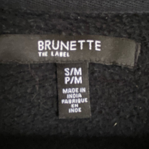 Brunette Brand | Babes Who Brunch Pullover Sweater | Size S/M - Picture 3 of 4